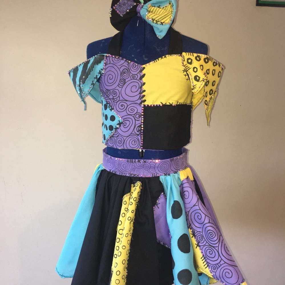 Sally pageant custom outfit w/sally and jack boots